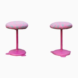 Set of Postmodern Italian Stools, 1980s