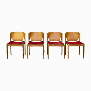 122 Chair by Vico Magistretti for Cassina, 1967, Set of 4