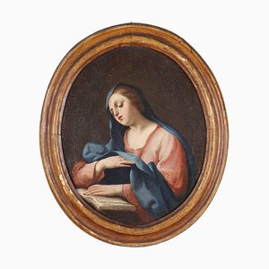 Religious Figurative Painting, Italy, 18th-Century, Oil on Canvas, Framed