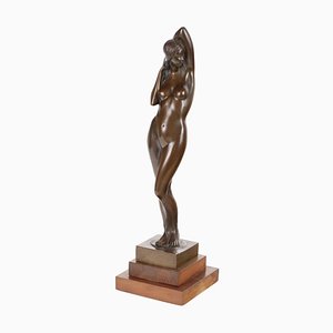 Escultura vintage de bronce, siglo XX