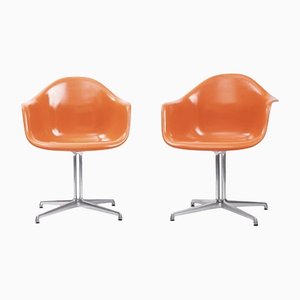 Swivel Armchairs by Charles & Ray Eames, Set of 2