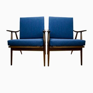 Czechoslovak Armchairs from Ton, 1960s, Set of 2