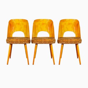 Dining Chairs by Oswald Haerdtl for Ton, Set of 3