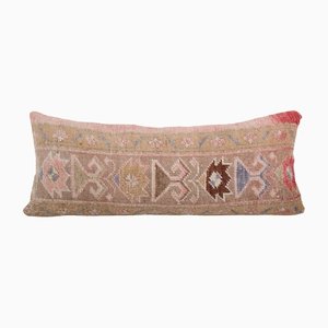 Turkish Oushak Feded Rug Pillow Cover