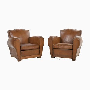 Set of Mustache Club Armchairs