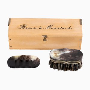 Box with Comb and Brush by Carl Auböck, Austria, 1960s