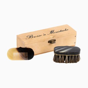 Comb and Brush in a Box by Carl Auböck, Austria, 1960s