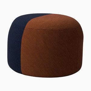 Sprinkles Rusty / Midnight Blue Dainty Mosaic Pouf by Warm Nordic