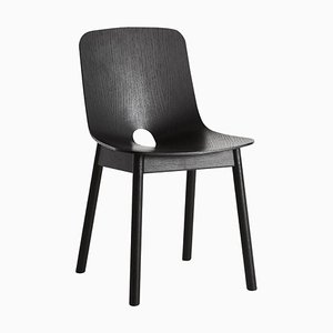 Chaise de Salon Mono en Chêne Noir par Kasper Nyman