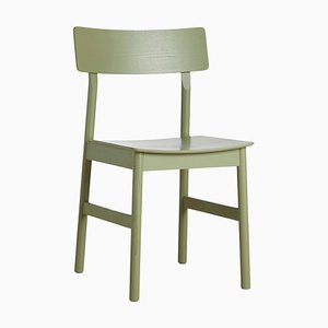 Olive Green Ash Pause Dining Chair 2.0 by Kasper Nyman