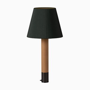 Bronze and Green Basic M1 Table Lamp by Santiago Roqueta for Santa & Cole