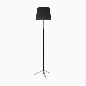 Lámpara de pie Pie De Salón G3 en negro y cromado de Jaume Sans