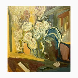 Francesca Owen, Flora, of All Flowers, 2022, Oil on Canvas