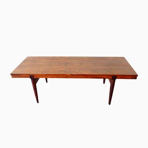 Extendable Danish Rosewood Coffee Table