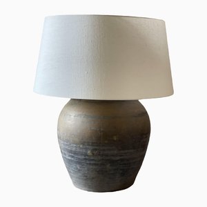 Vintage Ceramic Pot Table Lamp