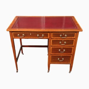 Single Pedestal Desk in Mahogany from Maple & Co., 1880s