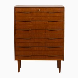 Commode Mid-Century en Teck, Danemark, 1960s