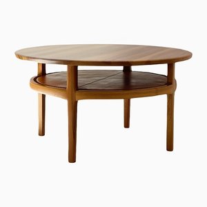 Vintage Walnut Coffee Table from Franz Xaver Sproll