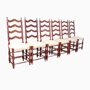 Dining Chairs in the style of Rocchetto, Set of 6