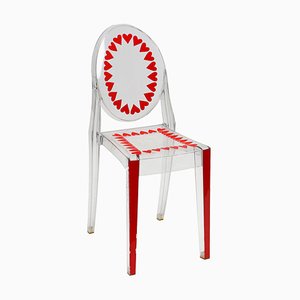 Victoria Ghost Stuhl aus Polycarbonat von Kartell, Italien, 2000er