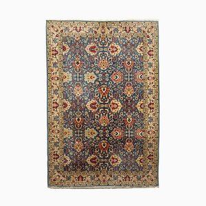 Orientalischer Nain Teppich aus Baumwolle & Wolle