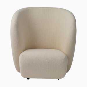 Cream Haven Lounge Chair by Warm Nordic