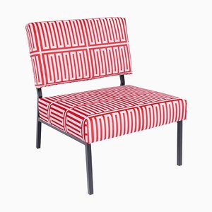 Red and Pink Elios O2 Side Chair by Babel Brune