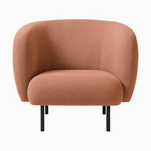 Fresh Peach Cape Lounge Chair by Warm Nordic