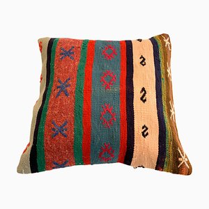 Vintage Turkish Decorative Kilim Pillow Cover