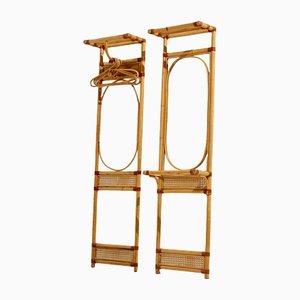 Bamboo Coat Racks, Set of 2