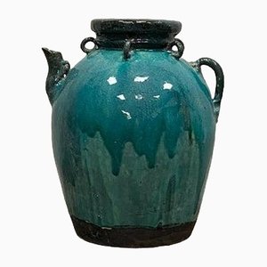Vintage Glazed Jar