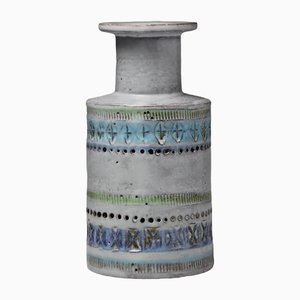 Polychrome Bottle Vase by Aldo Londi for Bitossi