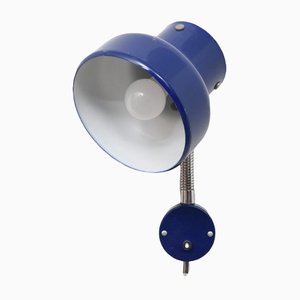 Blue Vintage Bumling Wall Lamp by Ateljé Lyktan