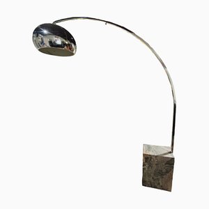 Vintage Arch Lamp with Marble Base