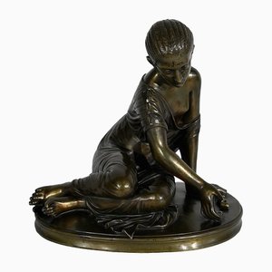 La Joueuse d’Osselets, 19th-Century, Bronze