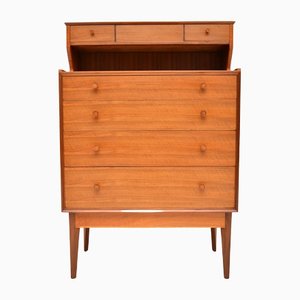 Walnut Chest of Drawers / Dressing Table by Alfred Cox, 1960s