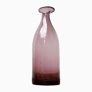 Mid-Century Danish Bottle Glass Vase, 1960s