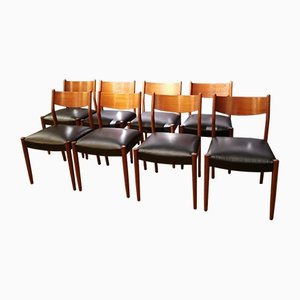 Dining Chairs by Cees Braakman for Fristho, Set of 8