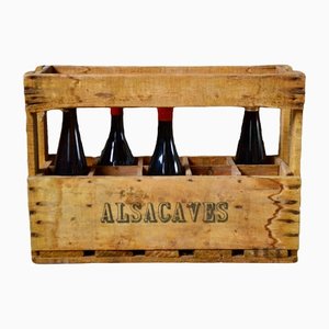Hölzerner Flaschenhalter von Alsacave