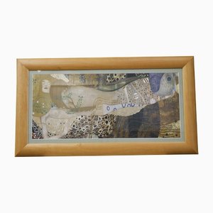 Gustav Klimt, Serpenti d'acqua I, Stampa a pigmenti, Incorniciato