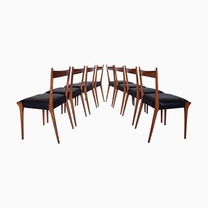 Dining Chairs by Alfred Hendrickx for Belform, Belgium, 1958, Set of 8