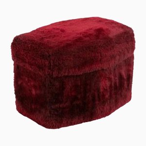 Pouf ou Tabouret Teddy Vintage, Italie, 1960s