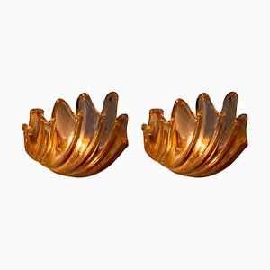 Clamshell Sconces by Barovier E Toso, Set of 2