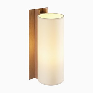 Beige and Beech TMM Largo Wall Lamp by Miguel Milá