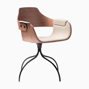 Swivel Base Showtime Beige Chair by Jaime Hayon
