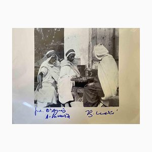 Bettino Craxi, Jeu Arabe, Photolithographie Originale, 1990s