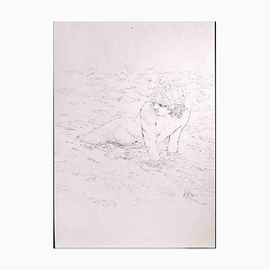 Anthony Roaland, The Boy at the Sea, Disegno originale, 1980