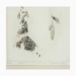 Vincenzo Gatti, The Butterflies, Original Etching, 1950s