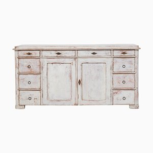 19th Century Swedish Country Sideboard with Drawers