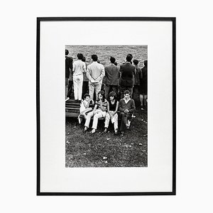 Joana Biarnes, Jovenes Aburridos en el Hipódromo, 1968, Silver Gelatin Print, Framed
